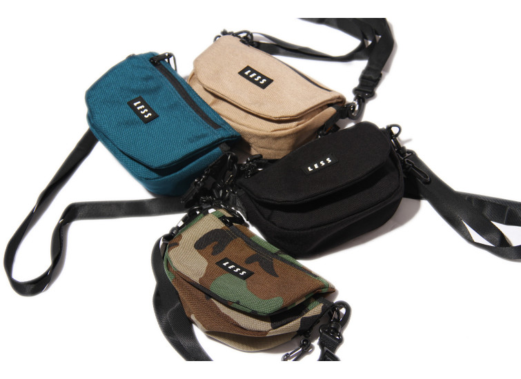 LESS - Rubber Logo Shoulder Bag